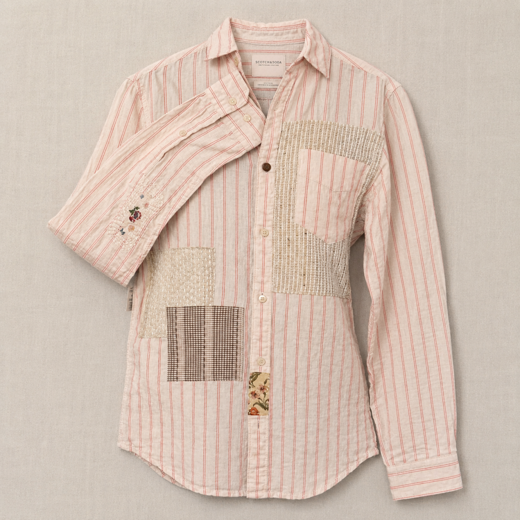 Apple Blossom striped shirt