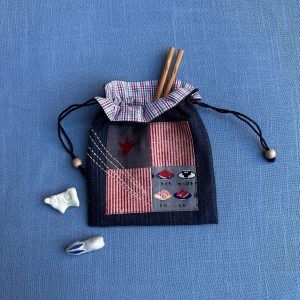 Drawstring Pouch - Work Can Wait - Sushi