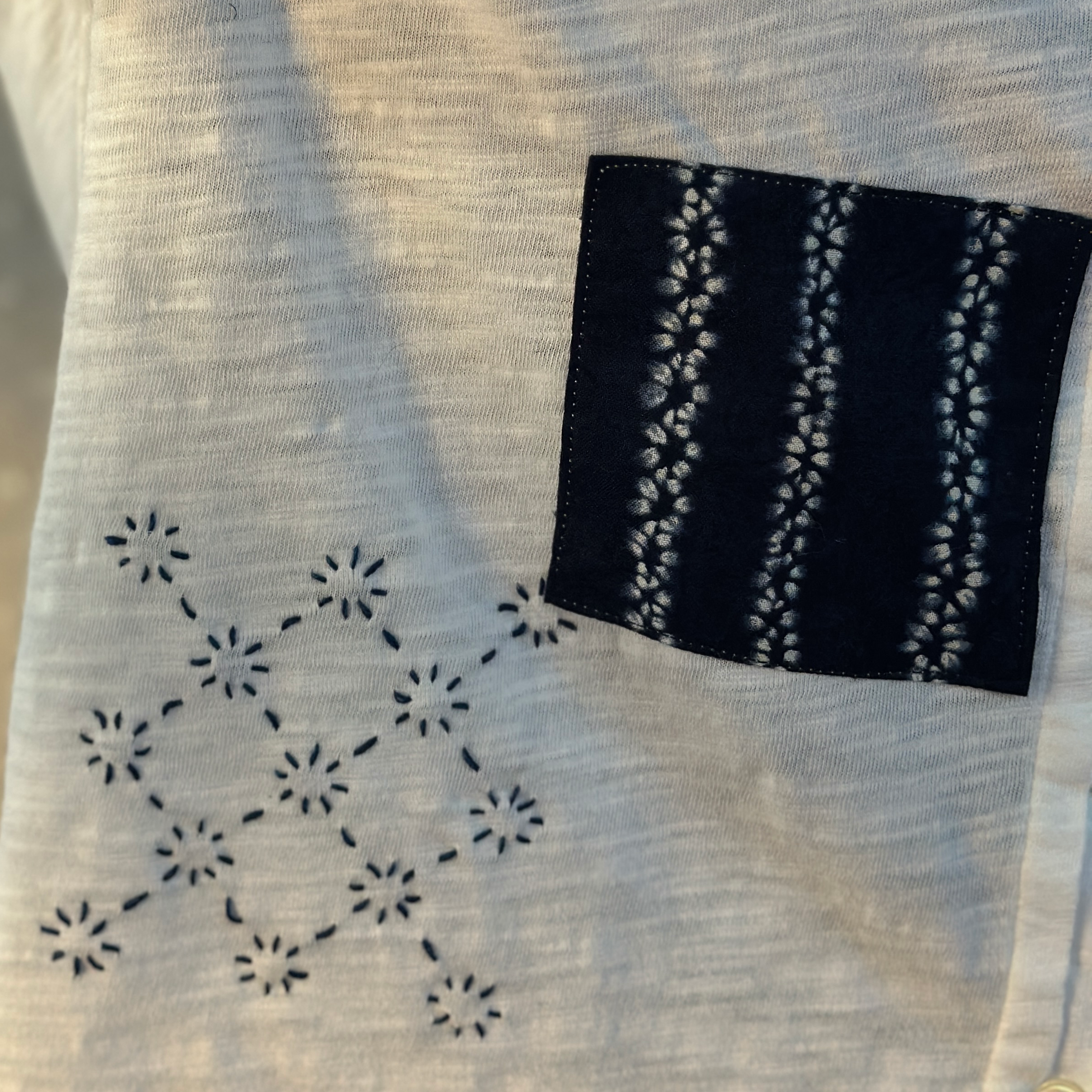 Sea Foam white shirt